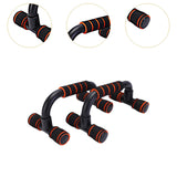 Maxbell Push up Handles Stands Sturdy Push up Handles for Home Gym Calisthenics Fitness orange