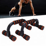 Maxbell Push up Handles Stands Sturdy Push up Handles for Home Gym Calisthenics Fitness orange