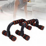 Maxbell Push up Handles Stands Sturdy Push up Handles for Home Gym Calisthenics Fitness orange