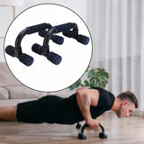 Maxbell Push up Handles Stands Sturdy Push up Handles for Home Gym Calisthenics Fitness blue