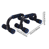 Maxbell Push up Handles Stands Sturdy Push up Handles for Home Gym Calisthenics Fitness blue