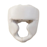 Maxbell Sports Boxing Headgear Training Sparring Head Guard for Women Men White