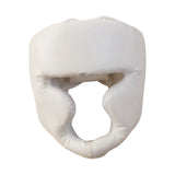 Maxbell Sports Boxing Headgear Training Sparring Head Guard for Women Men White