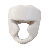Maxbell Sports Boxing Headgear Training Sparring Head Guard for Women Men White