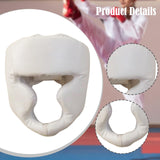 Maxbell Sports Boxing Headgear Training Sparring Head Guard for Women Men White