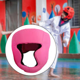 Maxbell Sports Boxing Headgear Training Sparring Head Guard for Women Men Pink