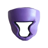 Maxbell Sports Boxing Headgear Training Sparring Head Guard for Women Men Purple