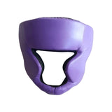 Maxbell Sports Boxing Headgear Training Sparring Head Guard for Women Men Purple