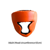 Maxbell Sports Boxing Headgear Training Sparring Head Guard for Women Men Orange