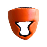 Maxbell Sports Boxing Headgear Training Sparring Head Guard for Women Men Orange