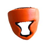 Maxbell Sports Boxing Headgear Training Sparring Head Guard for Women Men Orange