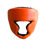 Maxbell Sports Boxing Headgear Training Sparring Head Guard for Women Men Orange