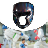 Maxbell Sports Boxing Headgear Training Sparring Head Guard for Women Men Black