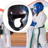 Maxbell Sports Boxing Headgear Training Sparring Head Guard for Women Men Black