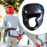 Maxbell Sports Boxing Headgear Training Sparring Head Guard for Women Men Black