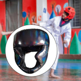 Maxbell Sports Boxing Headgear Training Sparring Head Guard for Women Men Black