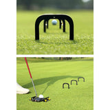 Golf Putting Aid Elastic Rope Golf Accessories Portable Guide Line Equipment