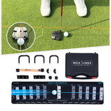 Golf Putting Aid Elastic Rope Golf Accessories Portable Guide Line Equipment