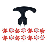 Maxbell 14Pcs Golf Shoe Spikes Golf Accessories Gifts Practical Non Slip Golf Cleats