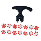 Maxbell 14Pcs Golf Shoe Spikes Golf Accessories Gifts Practical Non Slip Golf Cleats
