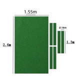 Maxbell Billiard Cloth Pool Room Supplies Ball Table Cover Billiards Pool Tablecloth M Green