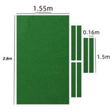 Maxbell Billiard Cloth Pool Room Supplies Ball Table Cover Billiards Pool Tablecloth L Green