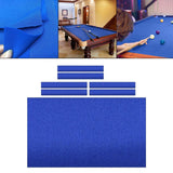 Maxbell Billiard Cloth Pool Room Supplies Ball Table Cover Billiards Pool Tablecloth S Blue