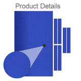 Maxbell Billiard Cloth Pool Room Supplies Ball Table Cover Billiards Pool Tablecloth M Blue