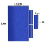 Maxbell Billiard Cloth Pool Room Supplies Ball Table Cover Billiards Pool Tablecloth M Blue