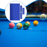 Maxbell Billiard Cloth Pool Room Supplies Ball Table Cover Billiards Pool Tablecloth L Blue