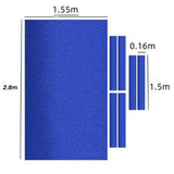Maxbell Billiard Cloth Pool Room Supplies Ball Table Cover Billiards Pool Tablecloth L Blue