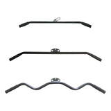 Maxbell Pull Down Bar Home for Pulley System Fitness Accessories Pulldown Tricep Bar 73cm Random Grips