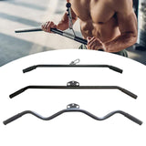 Maxbell Pull Down Bar Home for Pulley System Fitness Accessories Pulldown Tricep Bar 73cm Random Grips