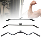 Maxbell Pull Down Bar Home for Pulley System Fitness Accessories Pulldown Tricep Bar 73cm Random Grips