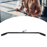 Maxbell Pull Down Bar Home for Pulley System Fitness Accessories Pulldown Tricep Bar 73cm Random Grips