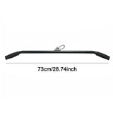 Maxbell Pull Down Bar Home for Pulley System Fitness Accessories Pulldown Tricep Bar 73cm Random Grips