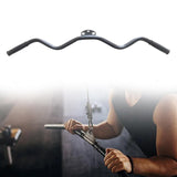 Maxbell Pull Down Bar Home for Pulley System Fitness Accessories Pulldown Tricep Bar 106cm curved