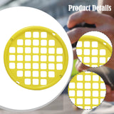 Maxbell 17.5cm Hand Exercise Web Multifunctional Portable Silicone Grip Strengthener Yellow