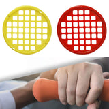 Maxbell 17.5cm Hand Exercise Web Multifunctional Portable Silicone Grip Strengthener Yellow