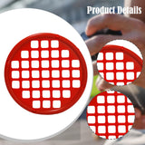Maxbell 17.5cm Hand Exercise Web Multifunctional Portable Silicone Grip Strengthener Red