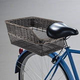 Maxbell Bicycle Rear Basket Organizer Pannier Bike Basket for Outdoor Picnic Cycling Black