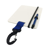 Maxbell Underwater Writing Dive with Swivel Clip and Pencil Portable Notebook Blue