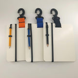 Maxbell Underwater Writing Dive with Swivel Clip and Pencil Portable Notebook Orange