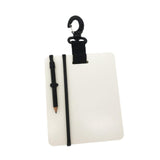 Maxbell Underwater Writing Dive with Swivel Clip and Pencil Portable Notebook Black