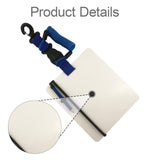 Maxbell PC Underwater Writing Slate Board for Divers Multifunctional Includes Pencil Blue Spring