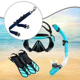 Maxbell Diving Fins Strap Hanging Buckles Swim Flippers Buckle for Adults Freediving Blue