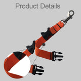 Maxbell Diving Fins Strap Hanging Buckles Swim Flippers Buckle for Adults Freediving Orange
