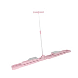 Maxbell Hip and Leg Exerciser Portable Strength Training Multifunctional Ski Machine Pink