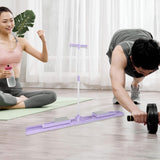 Maxbell Hip and Leg Exerciser Portable Strength Training Multifunctional Ski Machine Violet