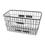 Maxbell Bicycle Front Rear Basket Bin without Lid for Folding Bikes Accessory Sturdy Size L